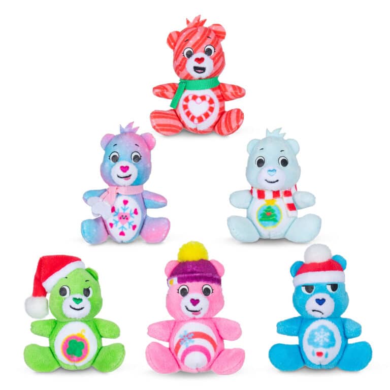 Micro Teenies Care Bears Holiday Stocking Stuffer Assortment