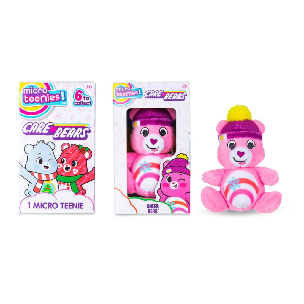 Holiday Cheer Bear from the Micro Teenies Care Bears Holiday Stocking Stuffer Assortment