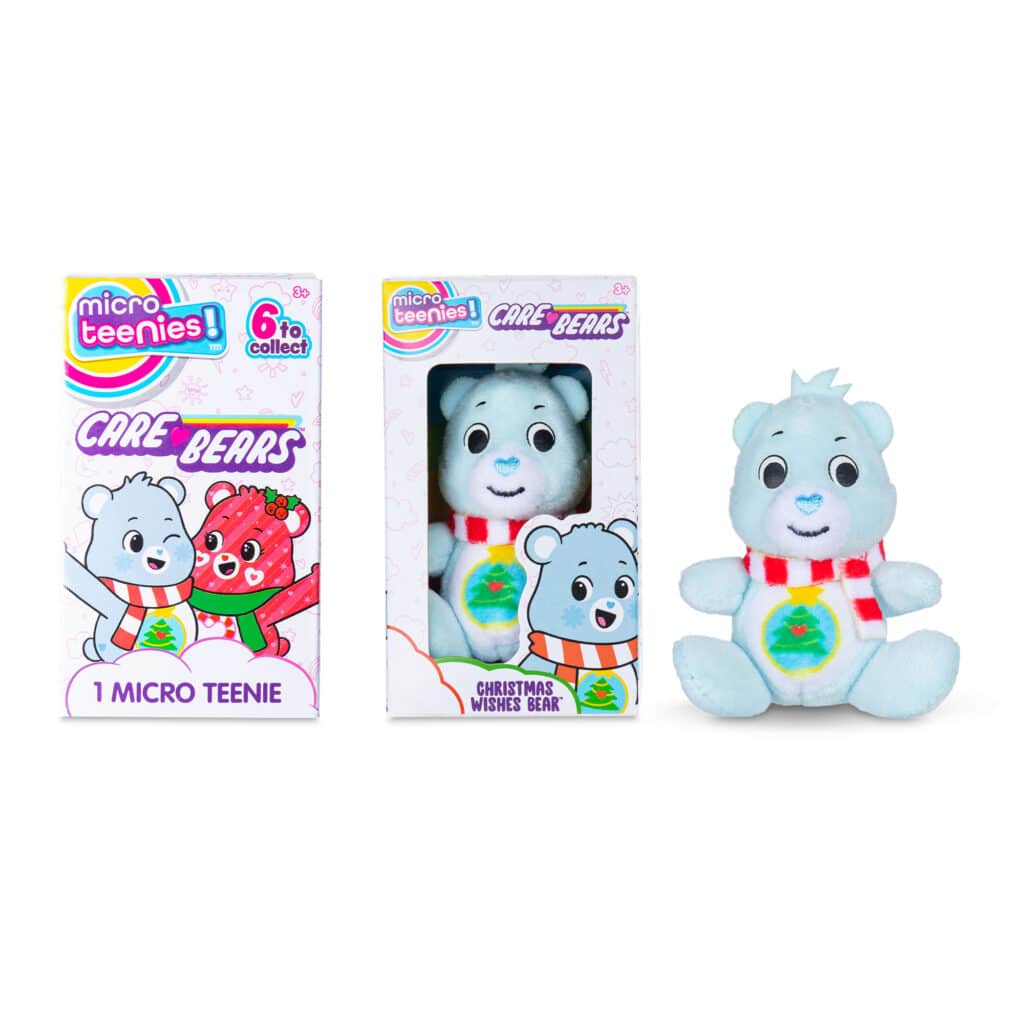 Holiday Christmas Wishes Bears from the Micro Teenies Care Bears Holiday Stocking Stuffer Assortment