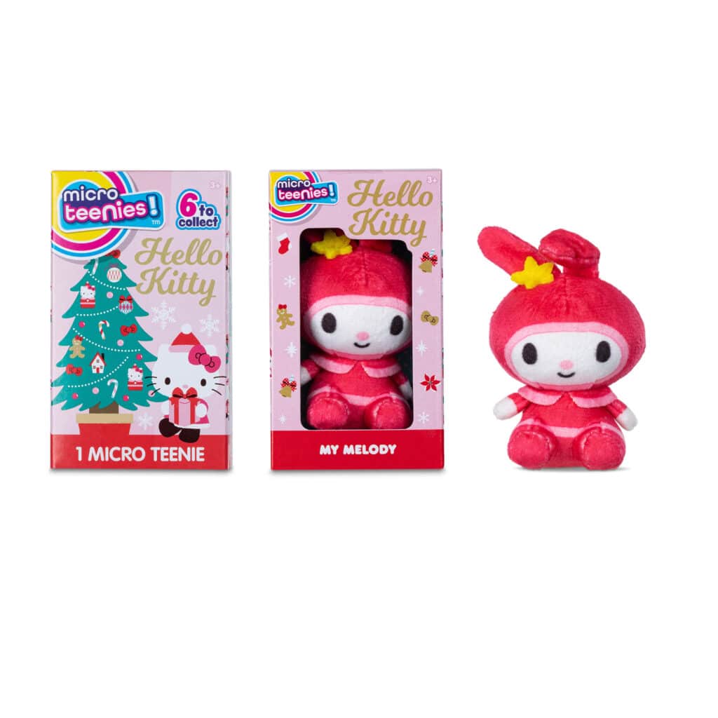 Holiday My Melody from the Micro Teenies Hello Kitty & Friends Holiday Stocking Stuffer Assortment