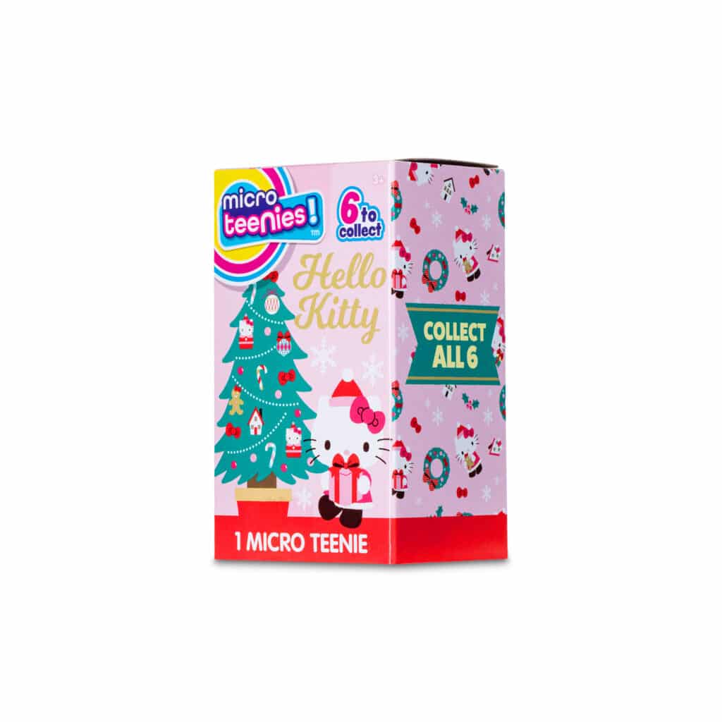 Micro Teenies Hello Kitty & Friends Holiday Stocking Stuffer Assortment packaging
