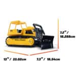 Measurements of the Tonka Retro Bull Dozer