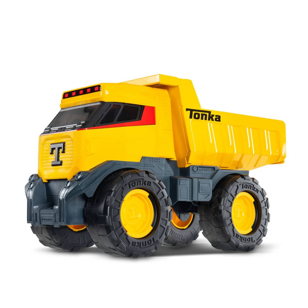 Angled photo of the Tonka - Next Gen Mighty Dump Truck
