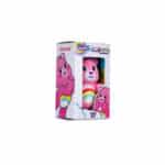 Micro Teenies - Care Bears - Cheer Bear side view in packaging