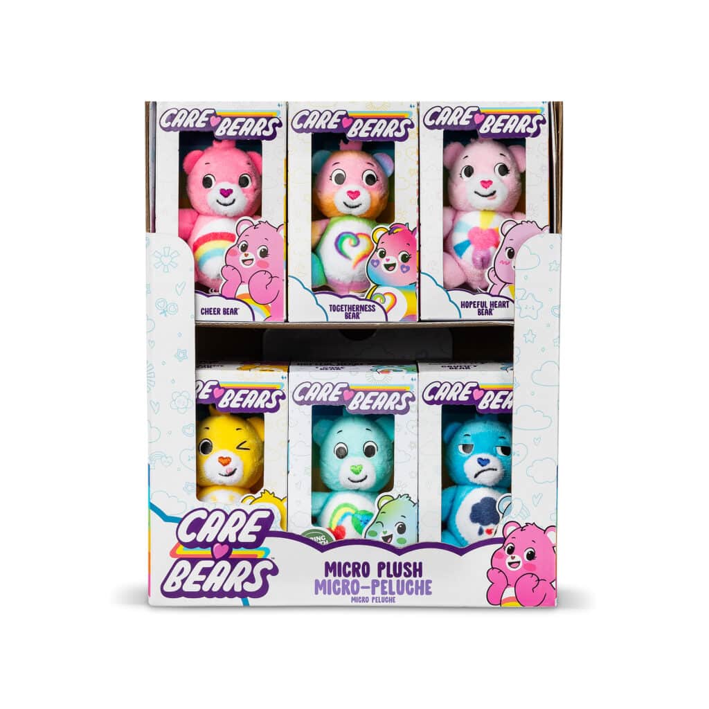 Micro Teenies Care Bears Assortment - Tiny Collectible Plush! packaging