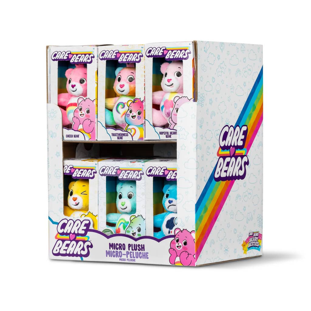 Micro Teenies Care Bears Assortment - Tiny Collectible Plush! packaging