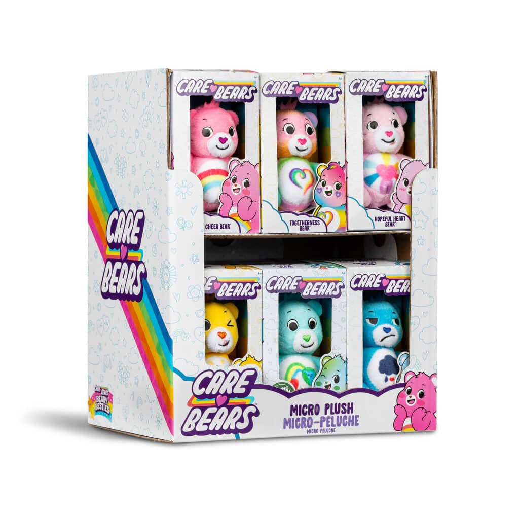 Micro Teenies Care Bears Assortment - Tiny Collectible Plush! packaging