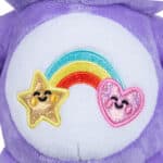 Close up of the Belly Badge on the Care Bears - 9" Fun Size Sparkle Plush - Best Friend Bear