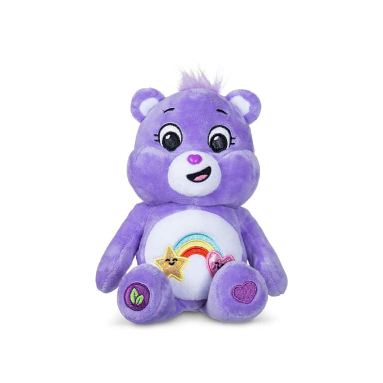 Front facing photo of Care Bears - 9" Fun Size Sparkle Plush - Best Friend Bear