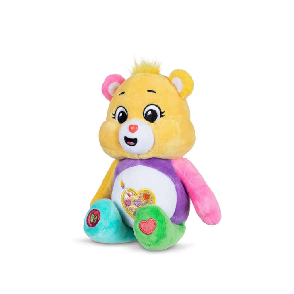 Side view photo of the Work of Heart Bear from the Fun Size Sparkle Collection