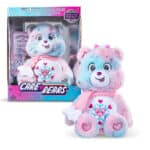 Care Bears Collector's Edition Snowflake Sparkle Bear in and out of packaging