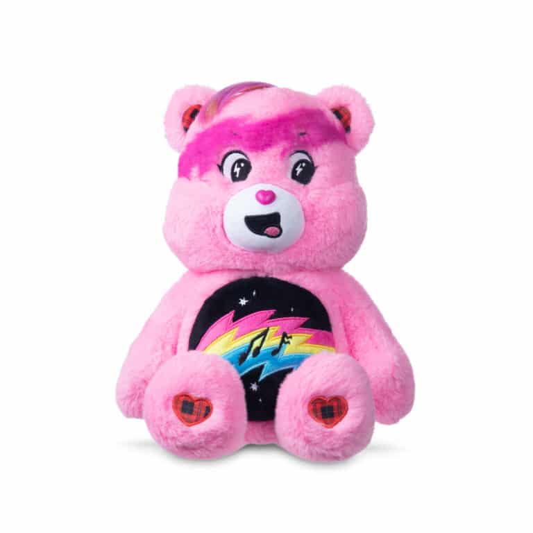 Front facing photo Care Bears - 14" Medium Plush - Rock-a-Lot Cheer Bear