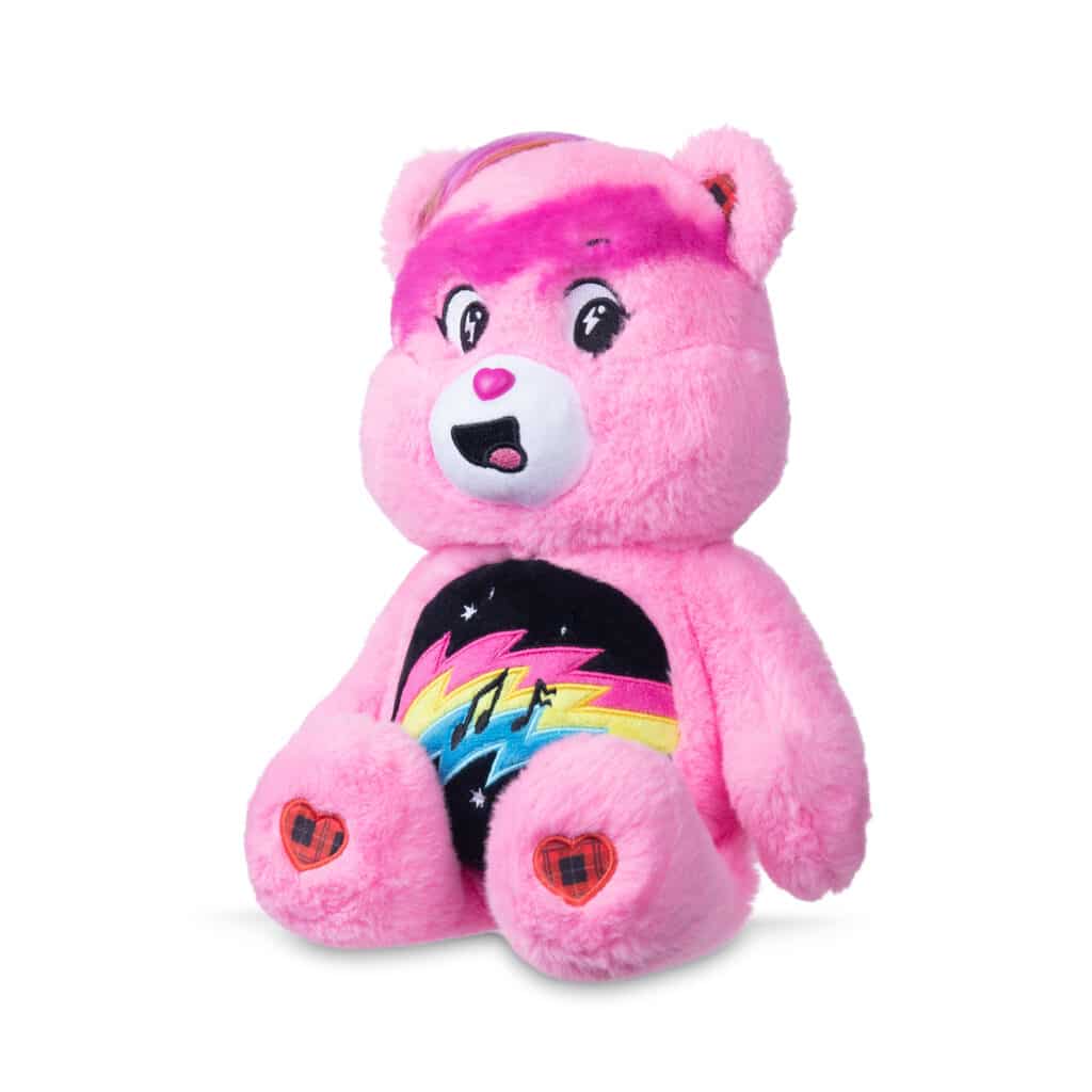 Side view photo Care Bears - 14" Medium Plush - Rock-a-Lot Cheer Bear