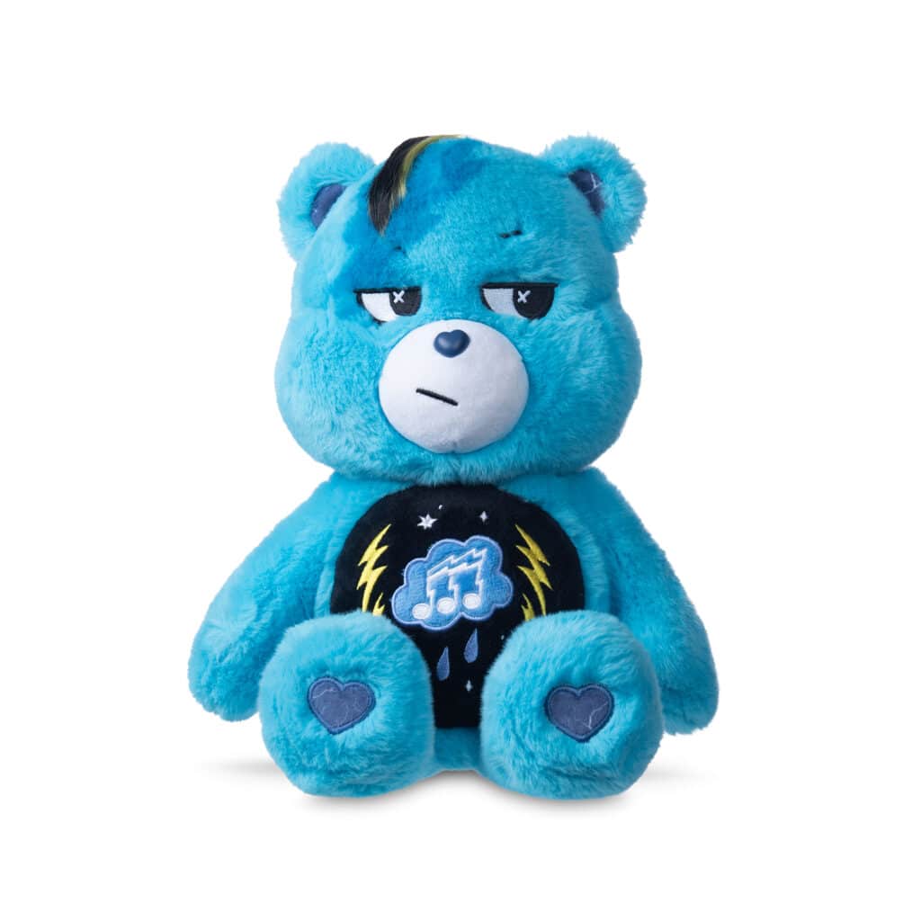 Front facing photo of Care Bears - 14" Medium Plush - Rock-a-Lot Grumpy Bear