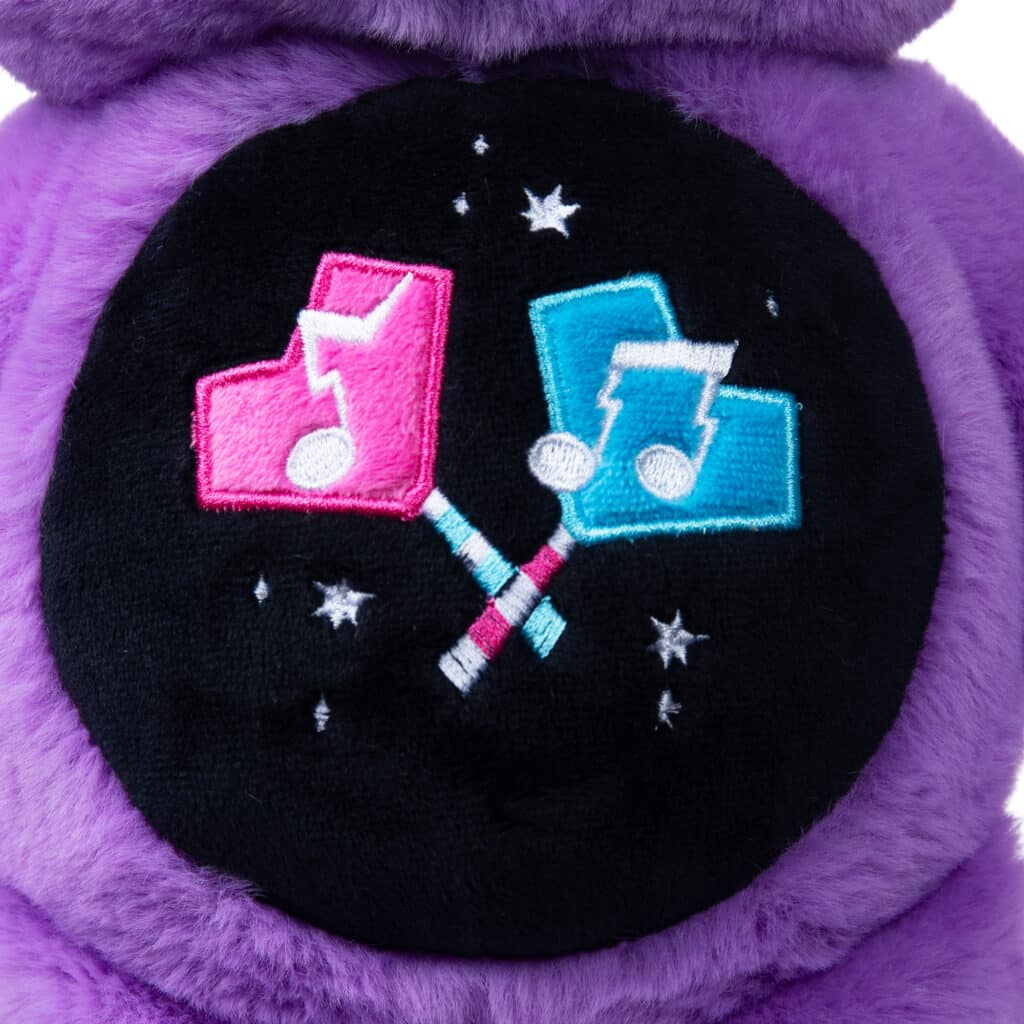 Belly Badge on the Care Bears - 14" Medium Plush - Rock-a-Lot Share Bear