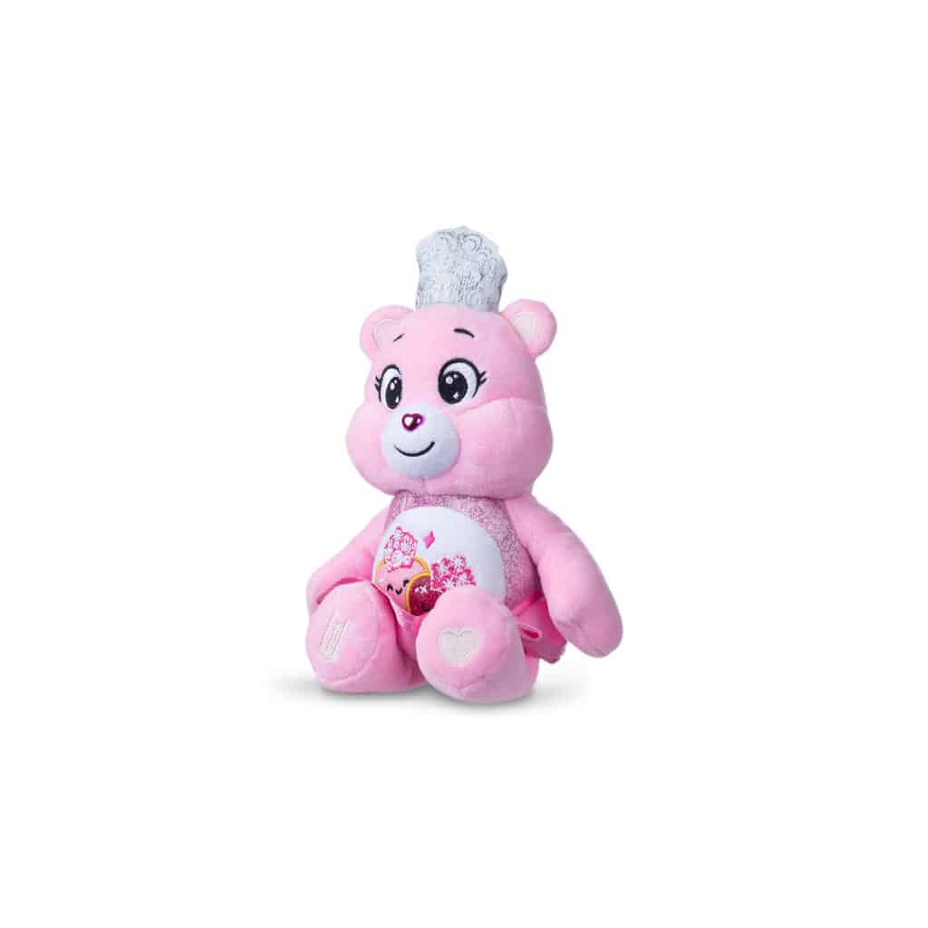 Side view of Love-A-Lot Bear as Glinda sitting