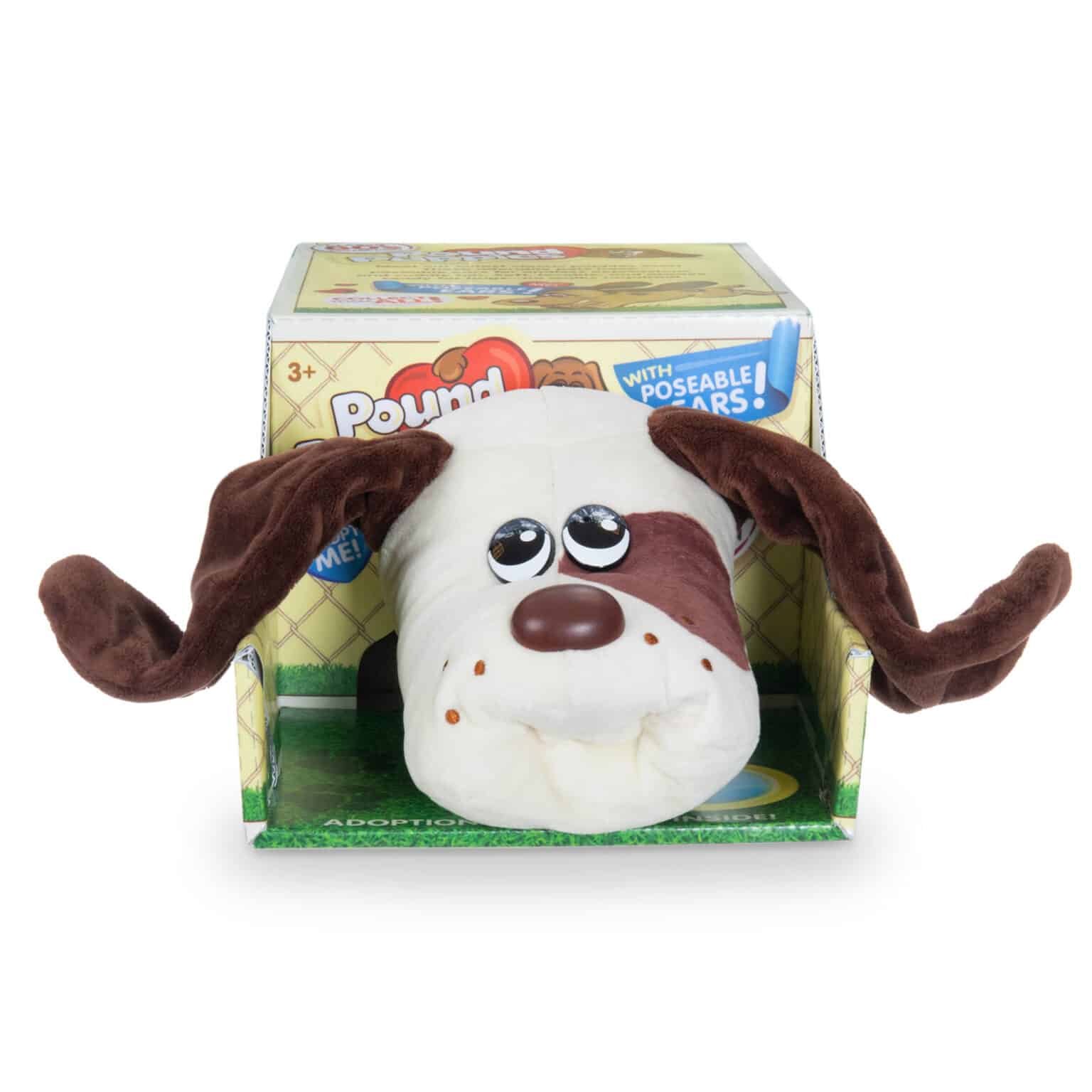 Pound Puppies Classic, Classic 80's Collection with Posable Ears, Cream ...