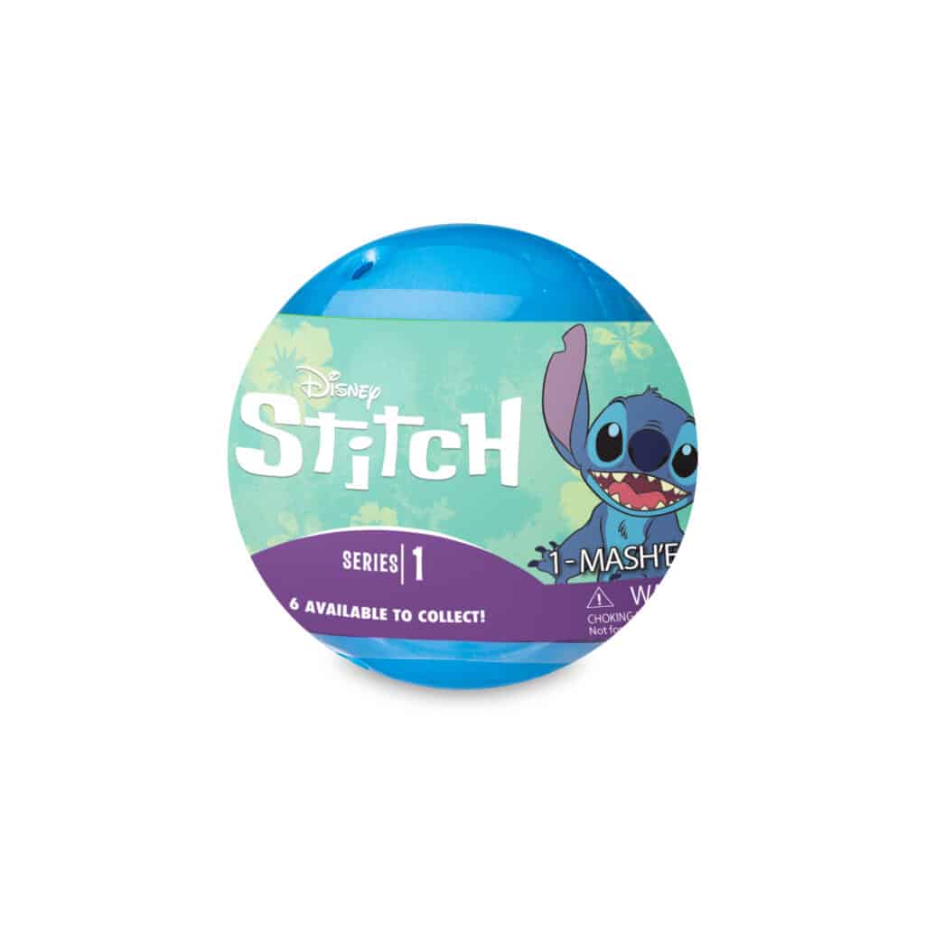 Mash'Ems Stitch Series 1 in Sphere packaging that enables the suprise factor
