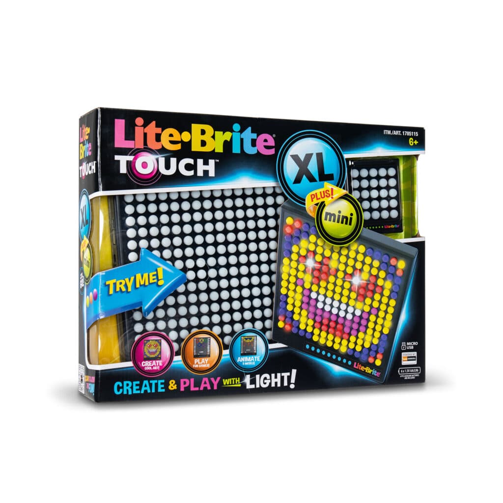 02420 LiteBrite PKG R3Q TouchXLMini