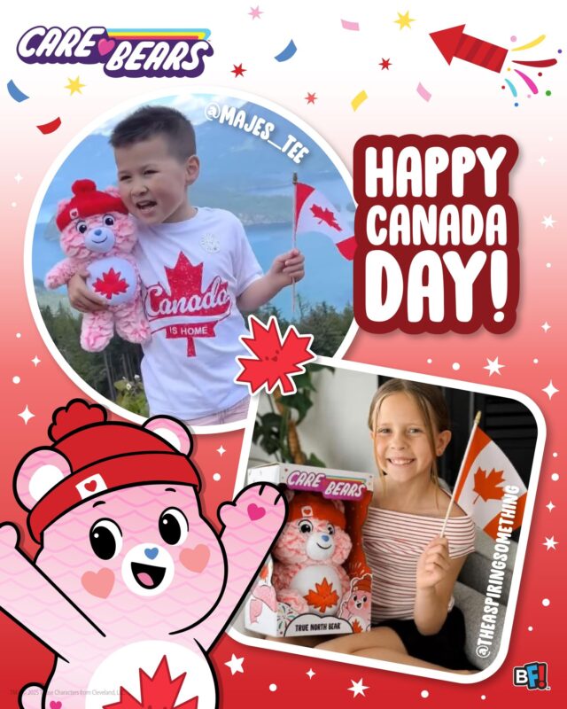 From the land of maple leaves and big bear hugs ❤️ True North Bear is here to wish you a Happy Canada Day! 🍁 Let’s celebrate the caring way!