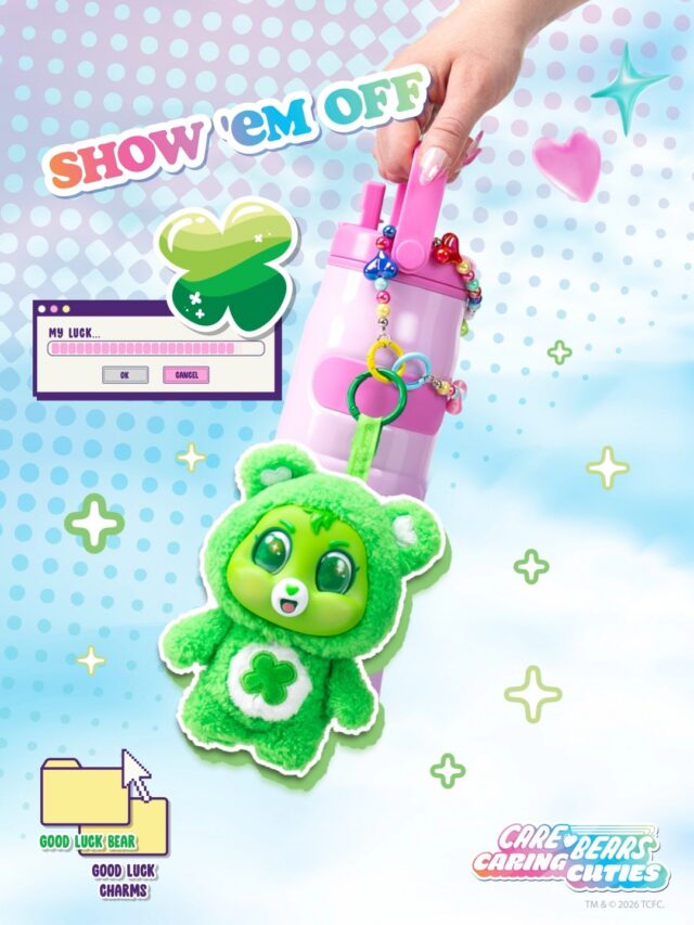 Some people just bring good energy everywhere they go...Good Luck Bear would definitely be one of them. 🍀✨ 
#CareBears #CareCuties #blindbox