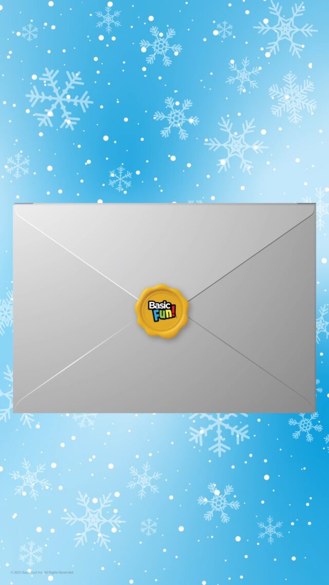 Day 12 of Basic Fun’s 12 Days of Gifting and today we are giving away our exclusive Basic Fun Holiday Mailer — the ultimate surprise bundle packed with festive favorites!
#BasicFunToys #12DaysOfGifting #Giveaway #HolidayGiftGuide 

*NO PURCHASE NECESSARY. Open to legal residents of North America with public accounts. Void where prohibited. Must be 18+. Giveaway closes at 11:59 PM ET each day. Winners will be selected based on visible posts and contacted via DM from @BasicFunToys only. This giveaway is not sponsored, endorsed, or administered by Instagram, Facebook, TikTok, or the retailer.