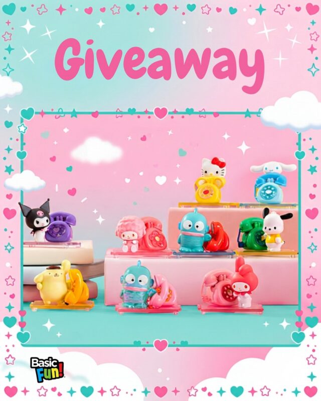 🎀 Calling all Sanrio fans! 🩷
We're giving away a full set of Love Calling Hello Kitty Blind Boxes! 😻 Add the cutest collectibles to your dresser, desk, shelf, bedroom, or anywhere that could use a little extra charm. ✨

Here's how to enter:
✨ Follow @BasicFunToys
❤️ Like this post
📲 Share this post to your Story and tag us

Good luck! 💕
NO PURCHASE NECESSARY. Open to legal residents of North America with public accounts. Void where prohibited. Must be 18+. Giveaway closes at 11:59 PM on August 12th. Winners will be selected based on visible posts and contacted via DM from @BasicFunToys only. This giveaway is not sponsored, endorsed, or administered by Instagram, Facebook, TikTok, or the retailer.