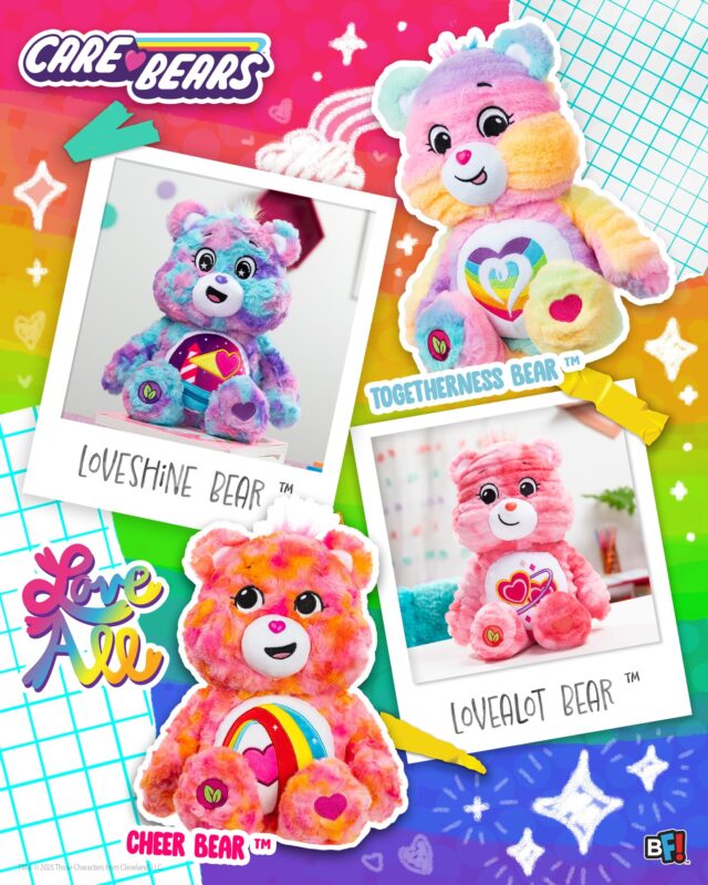 A rainbow splash of love 🌈 #PrideMonth #HappyPride #CareBears