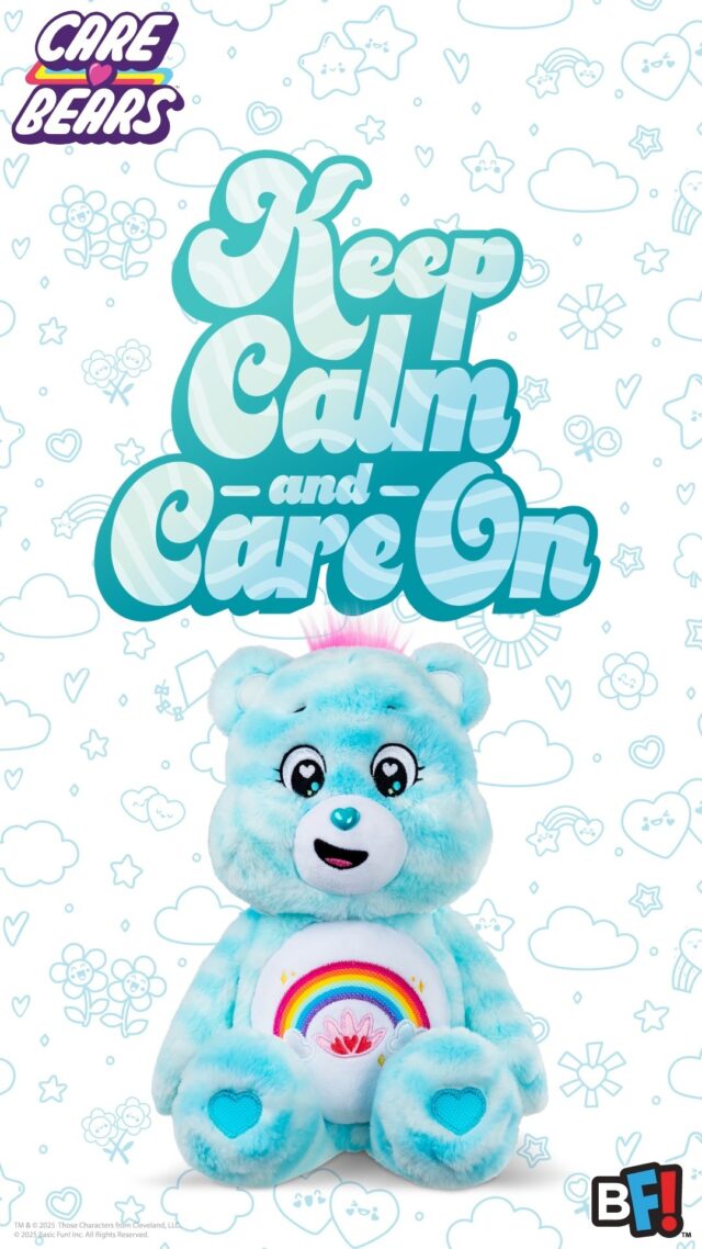 🌸 Keep Calm and Carry On 🌸
It's time to unwind with Sweet Serenity Bear — bringing peaceful vibes, and heartwarming hugs your way. 💖✨ #CareBears #SelfCare #SweetSerenityBear