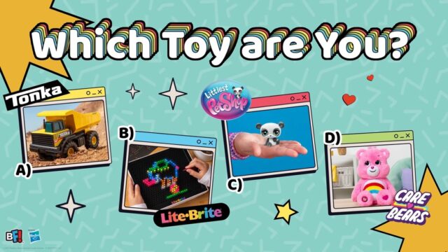 Happy International Day of Play! Which toy are you? 🚜✨🧸🐼
A) Tonka 
B) Lite-Brite
C) Littlest Pet Shop
D) Care Bears
#BasicFunToys #InternationalDayofPlay #ChoosePlayEveryday