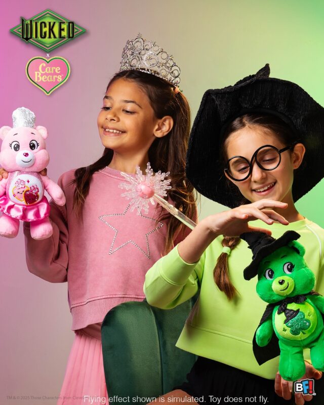 Lots of Love and Luck in the Air 💖💚✨
#CareBears #WickedxCareBears #WickedMovie #WickedForGood