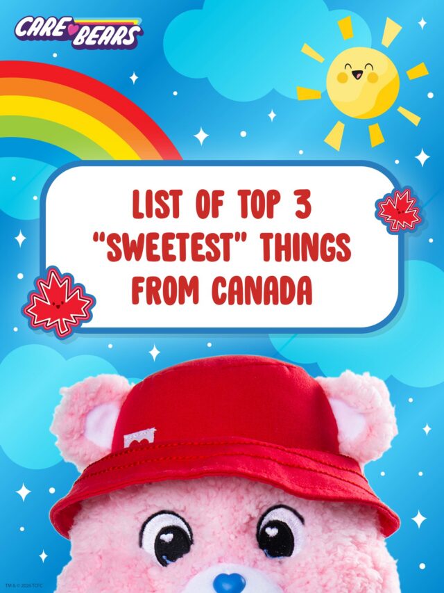 The only list that matters eh?🍁 Swipe through the top 3 sweetest things to ever come out of Canada, and yes, our True North Bear made the cut (twice). Maple syrup who?