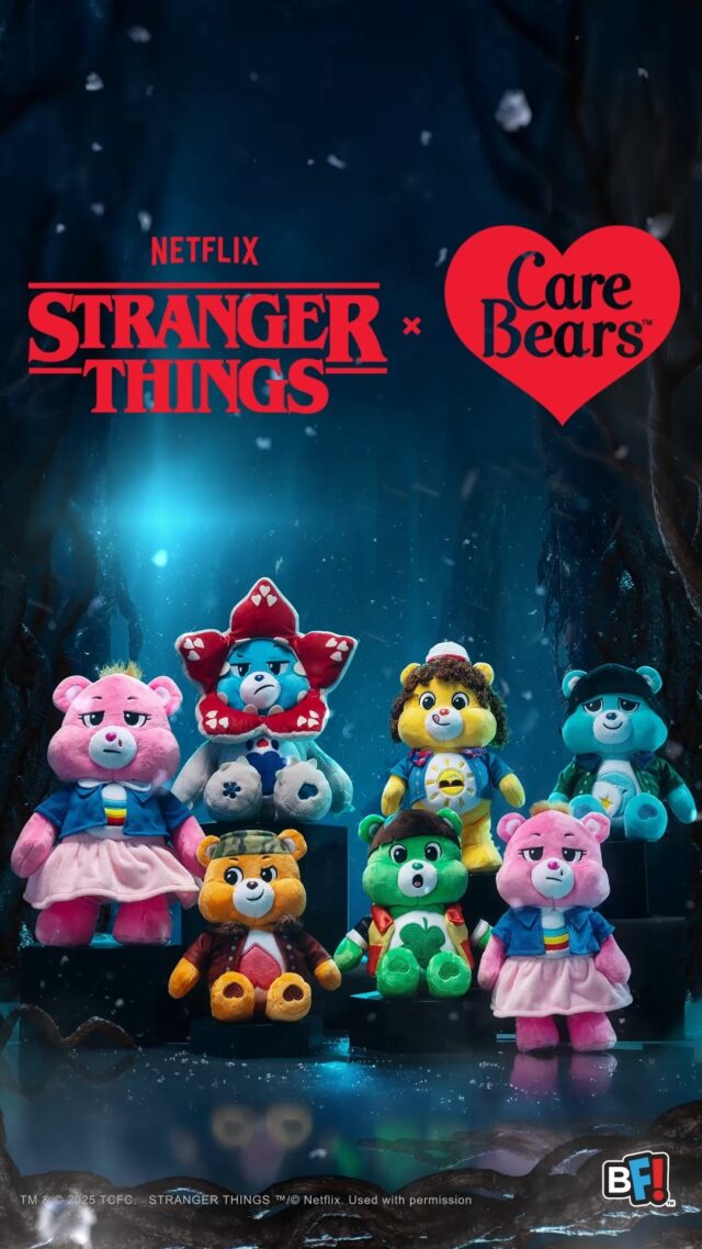 Your world might just turn Upside Down 🙃 Prepare for a new adventure with your Stranger Things x Care Bears. ❤️ Coming soon @Walmart 👀

#carebears #strangerthingscarebears #strangerthings