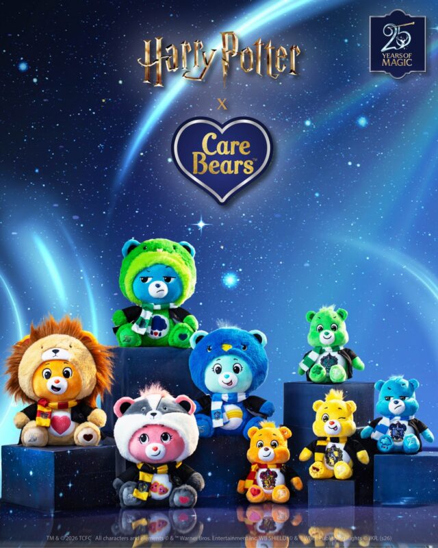 Experience the magic of Harry Potter x Care Bears ✨💙 Find them now @amazon! 

#harrypotterxcarebears  #harrypotter #carebears